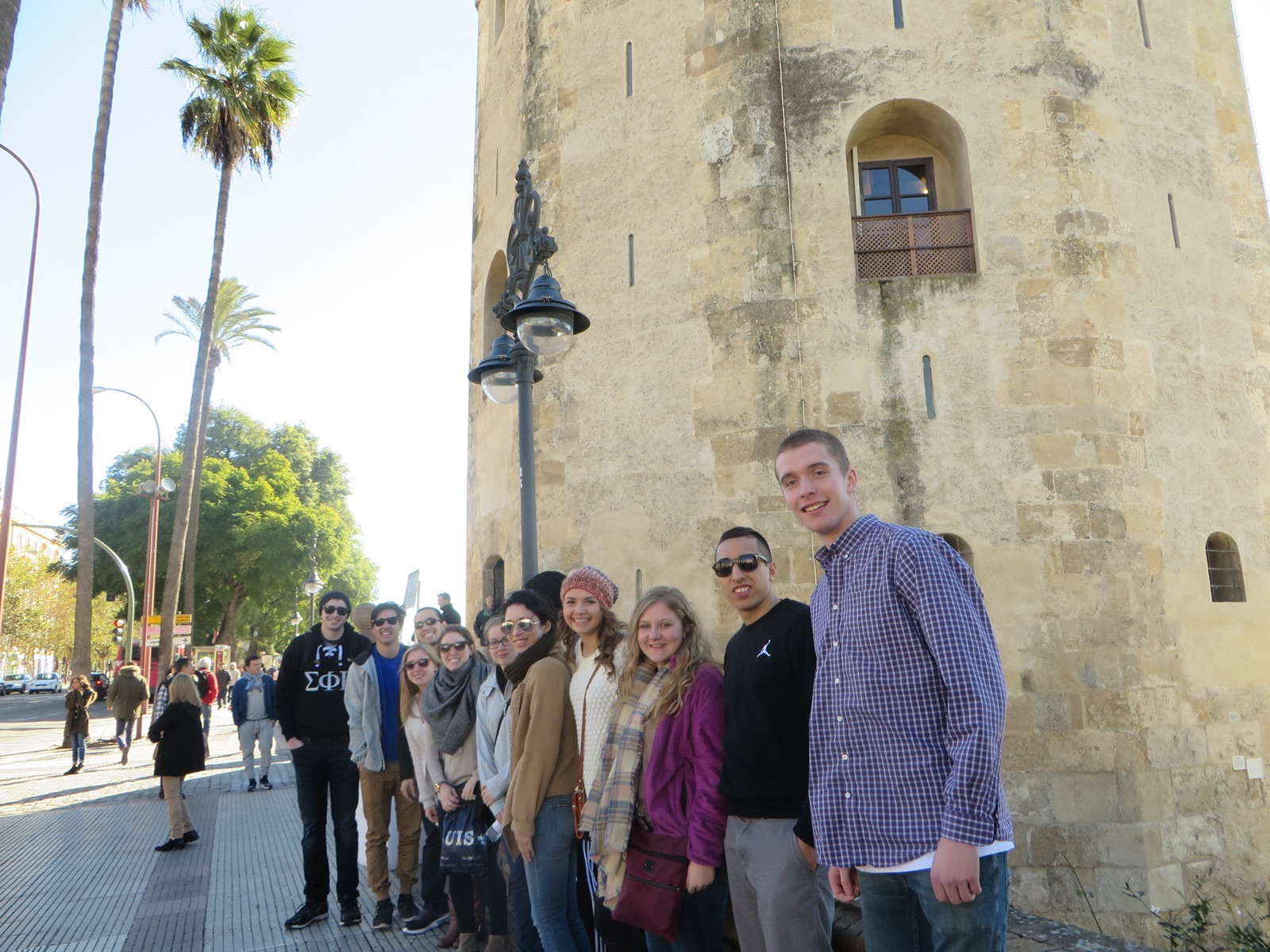 SAIIE students together in Seville